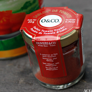 tomatpulver fra Oliviers & Co
