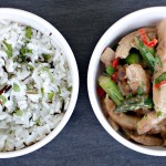 Wok med mango chutney
