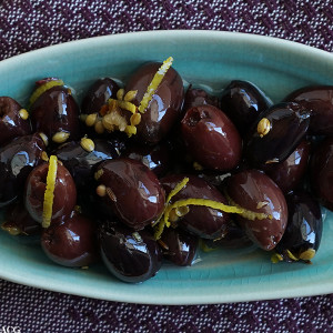 sitronmarinerte oliven